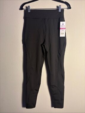 POP Fit Kids Black High-Waist Active Leggings